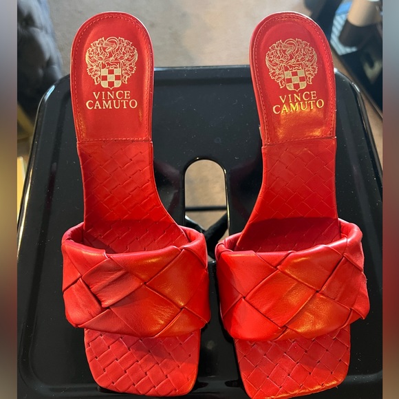 Vince Camuto Shoes - Red Vince Camuto heels. Size 9. Worn once